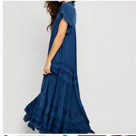 ⬇️NWT Free People Pretty Cozy Maxi Dress - Picture 11 of 16